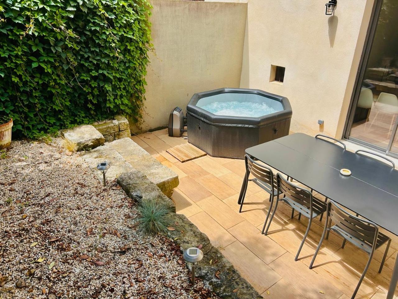 Maison De Village Barbentane Avec Spa Extérieur photo